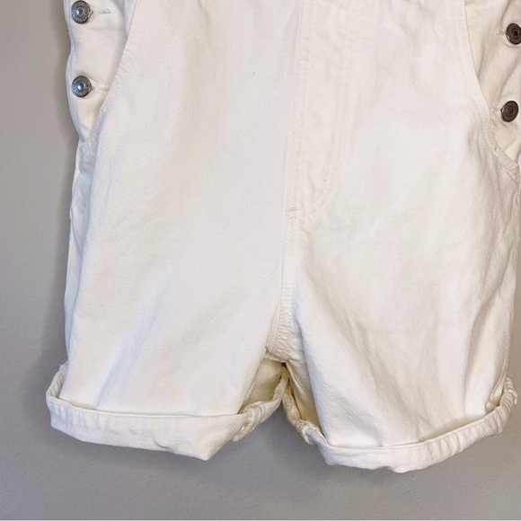 Levi’s Vintage Cotton Shortalls Overalls Short Cut. Size MEDIUM | EUC! - Picture 8 of 16